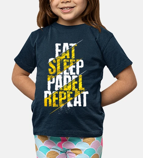 Abbigliamento Eat Sleep Padel Repeat
