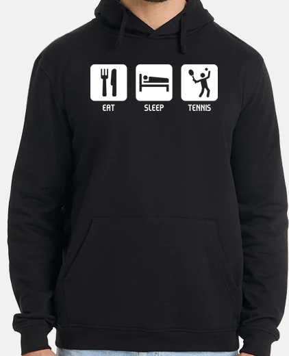 Sudadera Eat, Sleep, Tennis