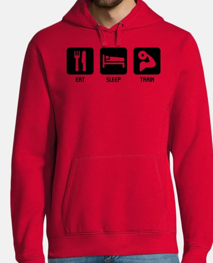 Sudadera Eat, Sleep, Train