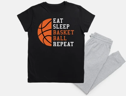 Eat Sleep Basketball Repeat - gift idea