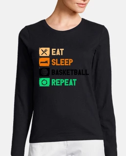 eat sleep basketball repeat sports