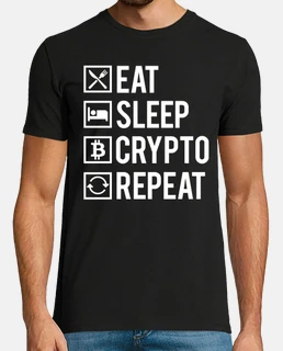 Eat sleep crypto repeat bitcoin