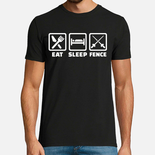 eat sleep fencing