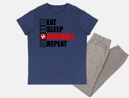 eat sleep football repeat
