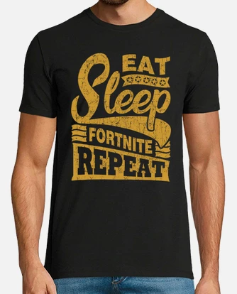 eat sleep fortnite shirt