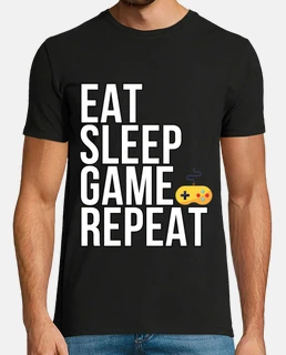 Eat Sleep Game Repeat   Gamers Design