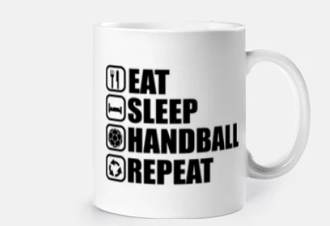 eat sleep handball repeat