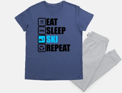 eat sleep ski repeat