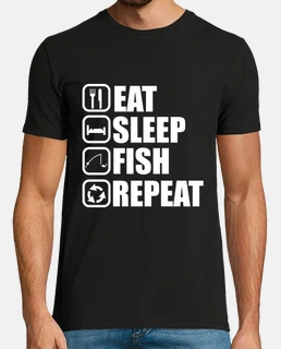 Eat,sleep,fish,repeat,pêche,pêcheur