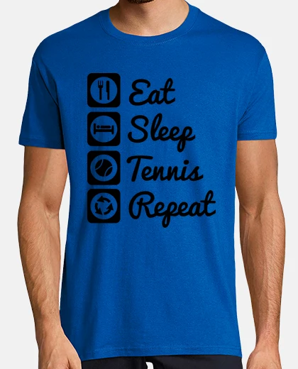 T-shirt eatsleeptennistennisman