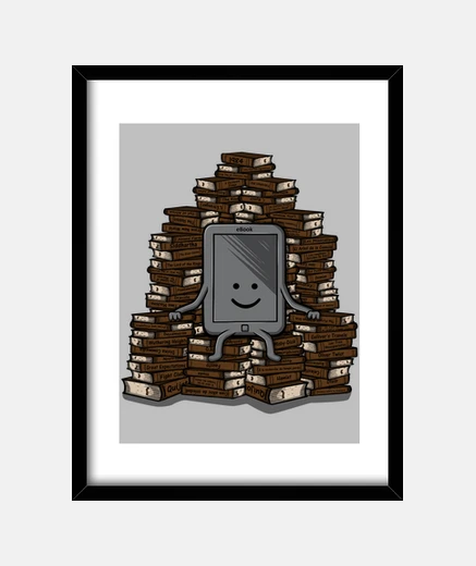 Framed ebook throne