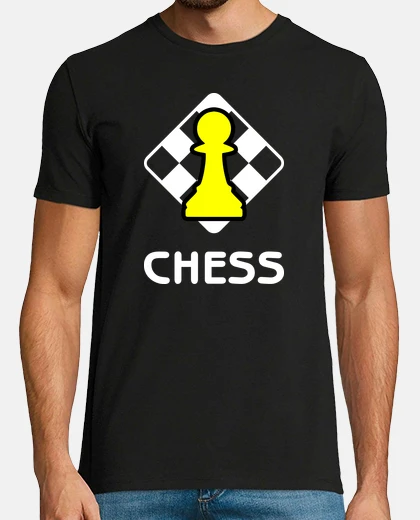 Tee-shirt échecs - logo de pion