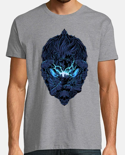 Tee-shirt éclairage ninja shinobi - avec dessin a