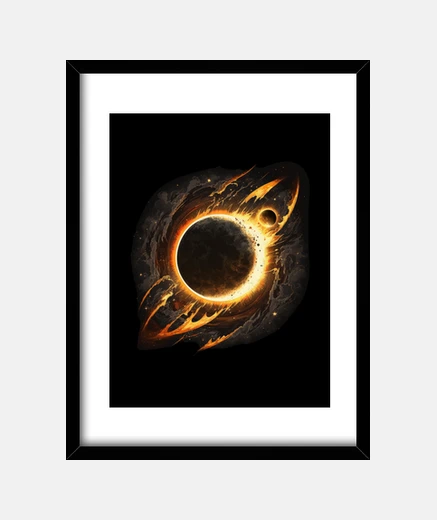 Cadre éclipse
