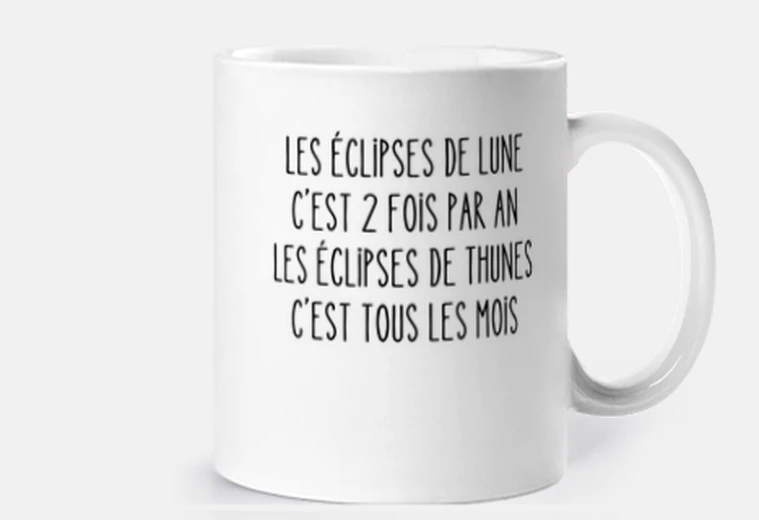 Mug éclipse de thunes