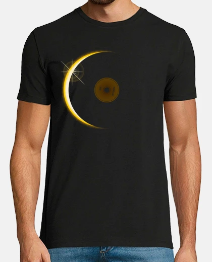 Tee-shirt éclipse de vinyle