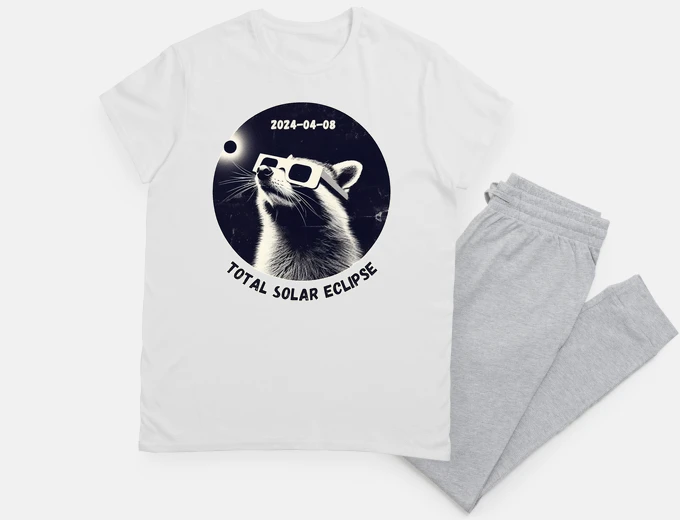 Pyjama éclipse totale de Soleil 2024