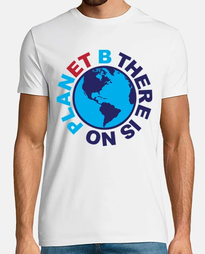 T-shirt eco no plan planet tie giornata dlei te