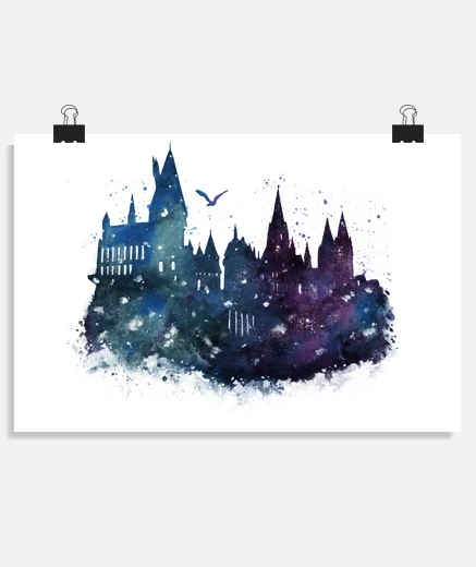 Poster école d39aquarelle