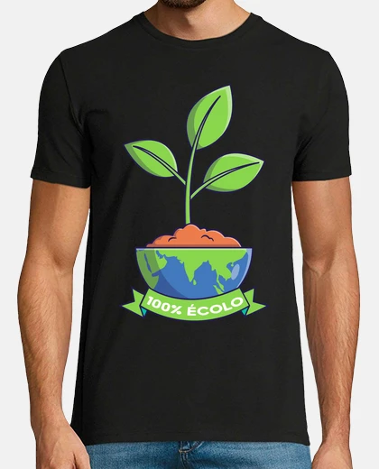 T-shirt ecologia ecologico bio pianeta ecologico