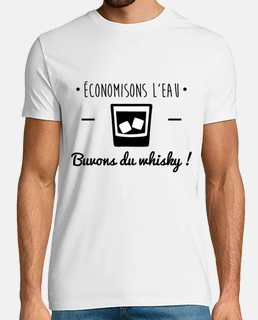Economisons l'eau, buvons du whisky ! Humour, alcool, drôle