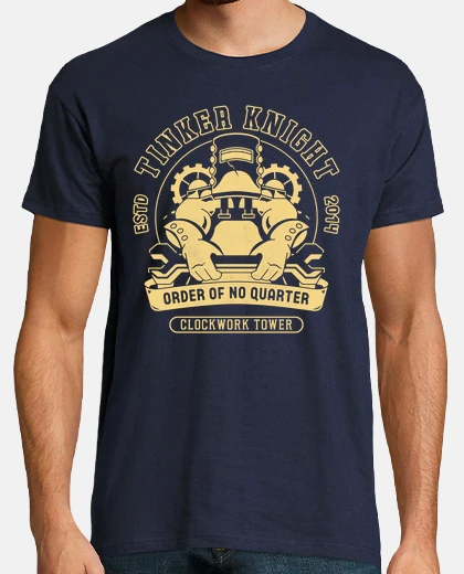 Tee-shirt écusson knight bricoleur