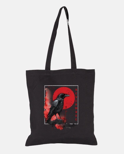 Bag edgar allan poe nevermore gothic raven