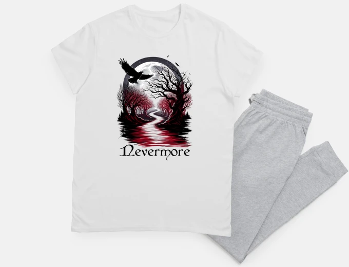 Pyjama edgar allan poe raven nevermore