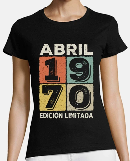 Playera Edición abril 1970
