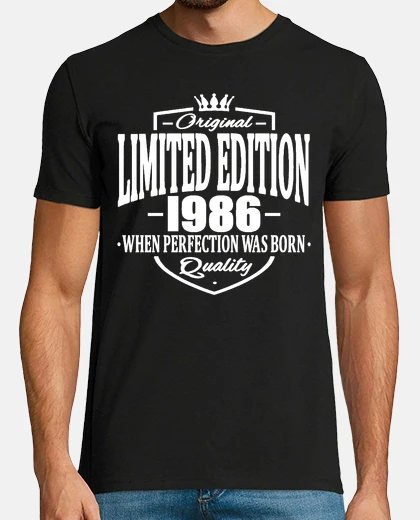 Camiseta edición limitada 1986