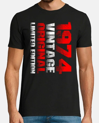 Playera edición limitada original antigua 1974