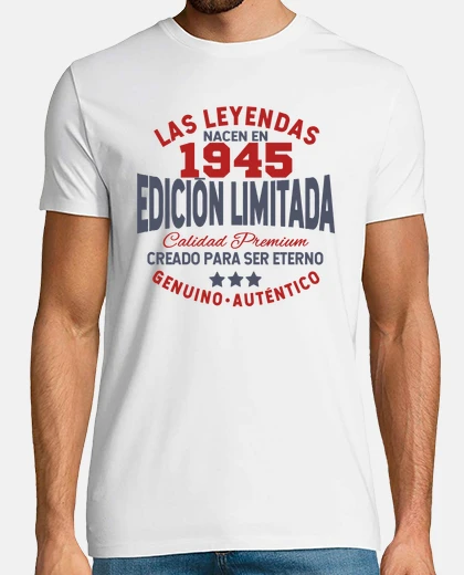 T-shirt edición limitedada 1945