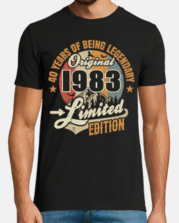 Camiseta edición limitada 1983 - 40 años