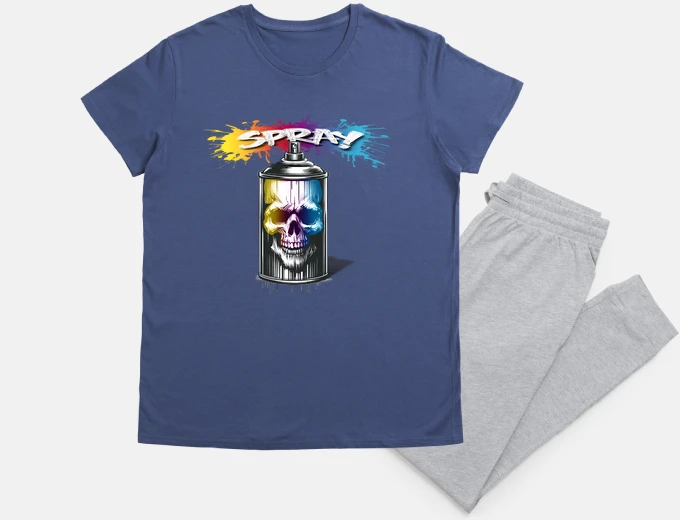 Pigiama edizione dei graffiti di Skullspray