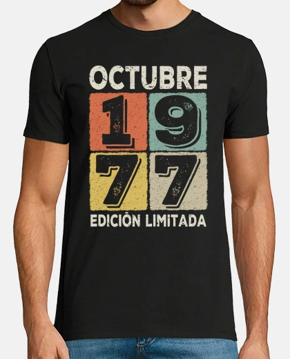 T-shirt Edizione ottobre 1977