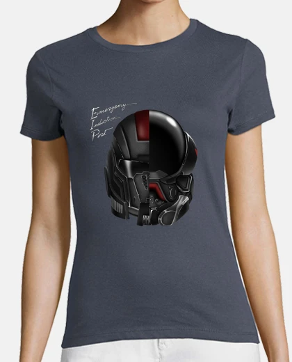 Camiseta efecto punk
