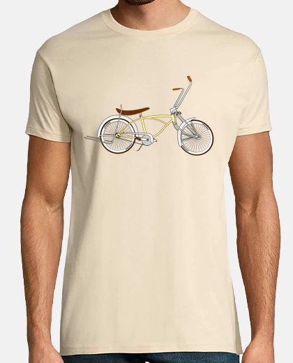 Camiseta efedefunko © Low Rider Custom Cream - Hombre, manga corta, crema, calidad extra