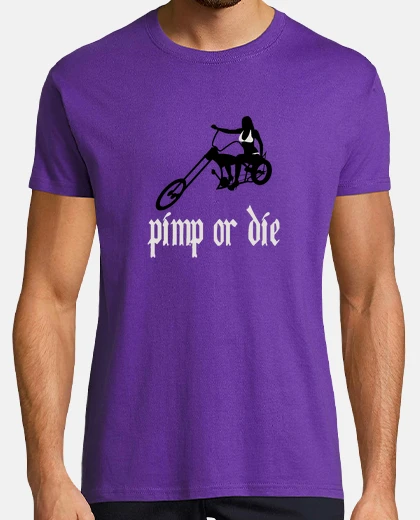 T-shirt efedefunko © magnaccia o die - uomo, manica corta, colore rosa, qualità extra