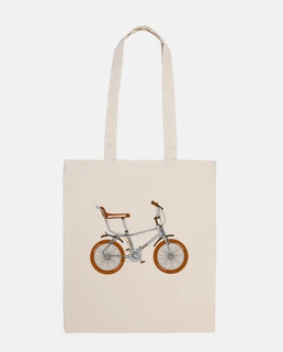 efedefunko © 1978 bh bicicross custom cream - borsa a tracolla 100 cotone