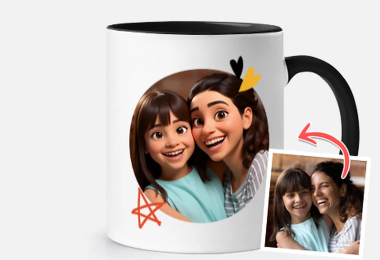 Arawat Tazza carina con coperchio Stella e Luna 3d Tazza regalo divertente Tazza da caffè 400 l Arawat Tazza carina con coperchio Stella e Luna 3d Tazza regalo divertente Tazza da caffè 400 l