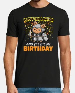 effrayant joyeux halloween et oui c&#39;est mon anniversaire
