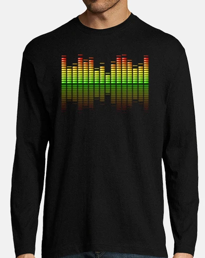 Tee-shirt égaliseur musical