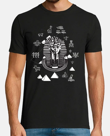 T-shirt egitto faraone piramide dio santo mitol