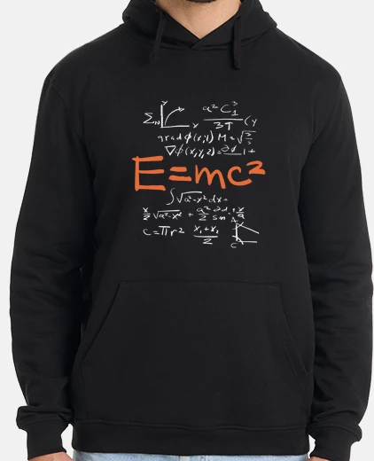 Felpa einstein, teoria della relatività, equazione