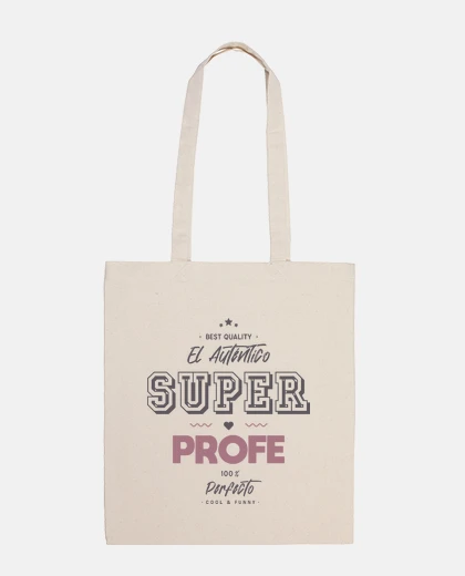 Bolsa el auténtico súper profe