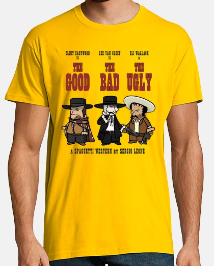 Camiseta EL BUENO, EL FEO Y EL MALO