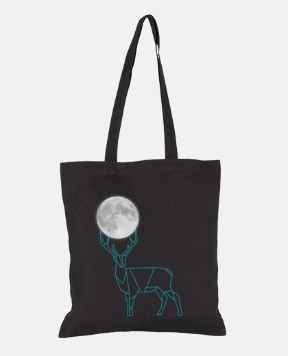 Bolsa El ciervo y la luna