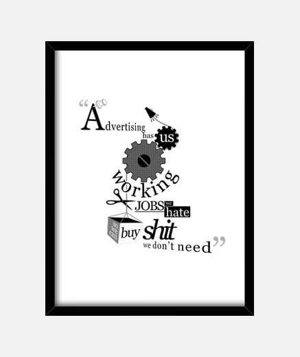 Cuadro El Club de la Lucha - Quote