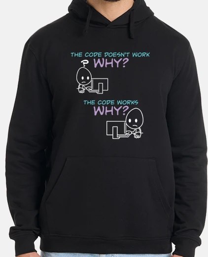 Sudadera el código del programador funciona por 