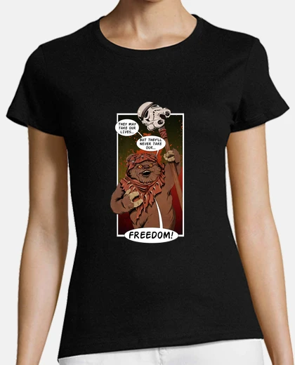 Playera el corazón valiente de endor